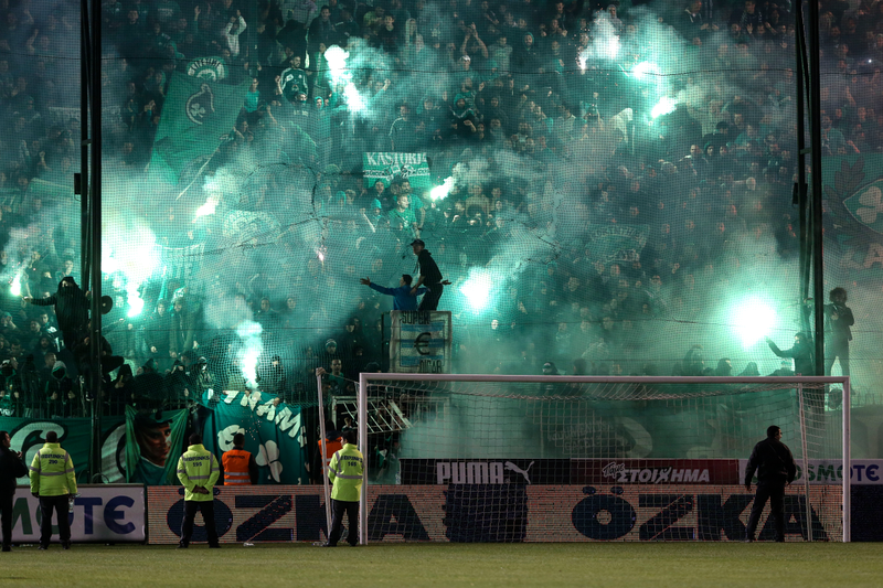 Illustration for article titled Greek Soccer League Game Postponed After Fan Riot